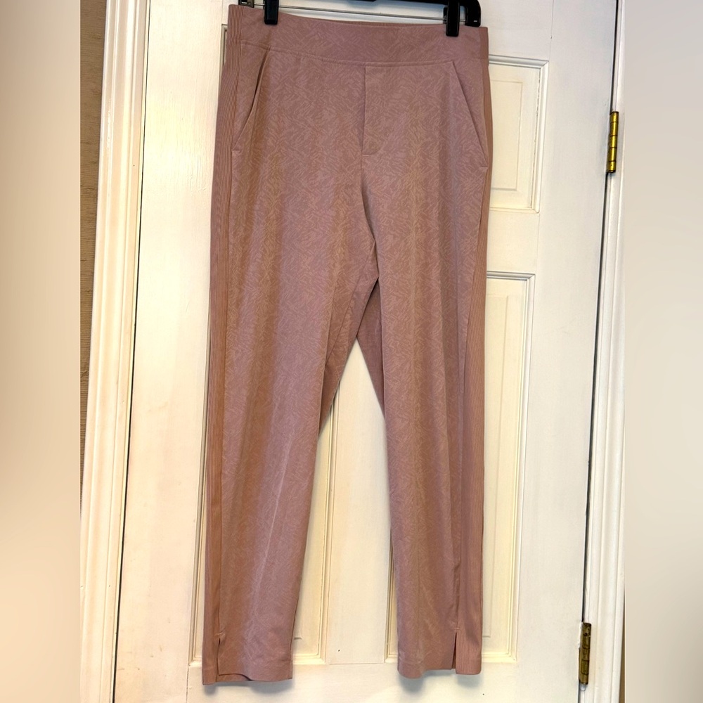 Athleta Pink Joggers with Modern Track Design‎